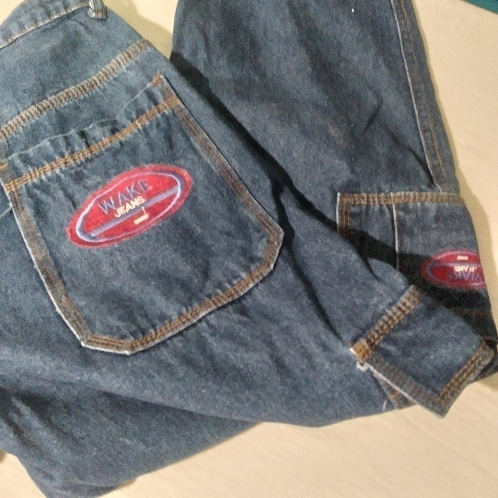 High waist wake cargo baggy Jeans - Picture 5 of 10